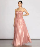 Jaime Floral Mesh Ball Gown