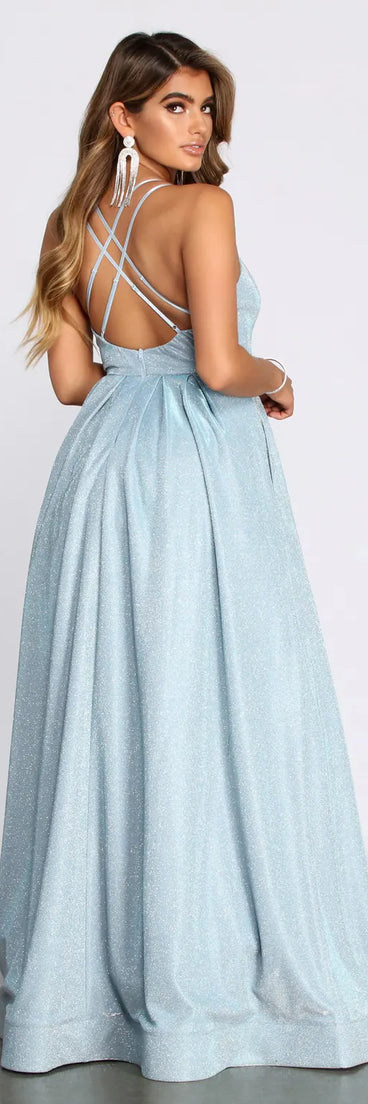 Jules Glitter Ball Gown