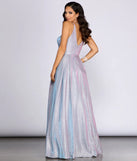 Jules Sleeveless Glitter Ball Gown
