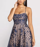 Emersyn Floral Embroidered Pleated Ball Gown
