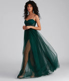 Hailey Formal Lace Bustier Dress