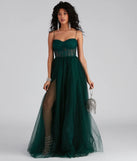 Hailey Formal Lace Bustier Dress