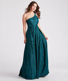 Margie Glitter A-Line Ball Gown