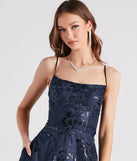Helga Sequin Embroidered A-Line Ball Gown