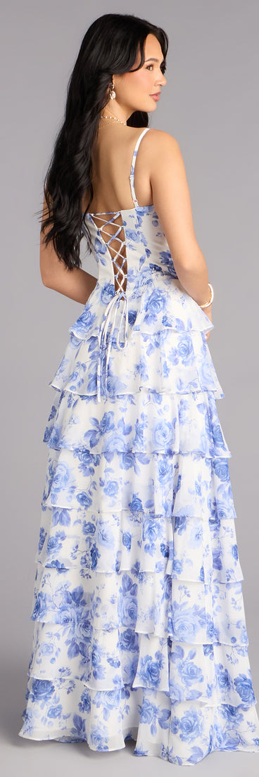 harmony dress design Floral Midi Dress with Harmony Design