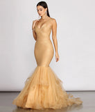 Corina Formal Bandage Tulle Dress