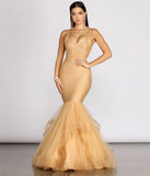 Corina Formal Bandage Tulle Dress