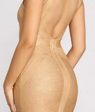Corina Formal Bandage Tulle Dress