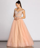 Demi Beaded Tulle Ball Gown