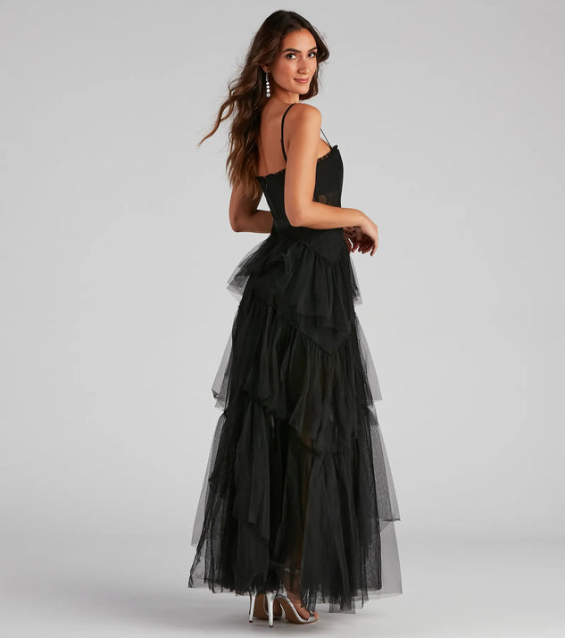 Laura Formal Tiered Tulle Dress | Windsor