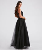 Julissa Lace Tulle A-Line Ball Gown