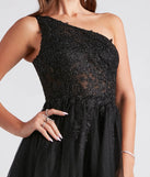 Julissa Lace Tulle A-Line Ball Gown