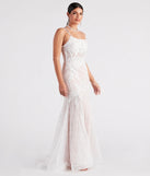 Annalee Lace Corset Mermaid Gown