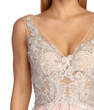 Beatrice Formal High Slit Chiffon Dress