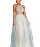 Shauna Beaded Tulle Ball Gown