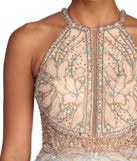 Shauna Beaded Tulle Ball Gown