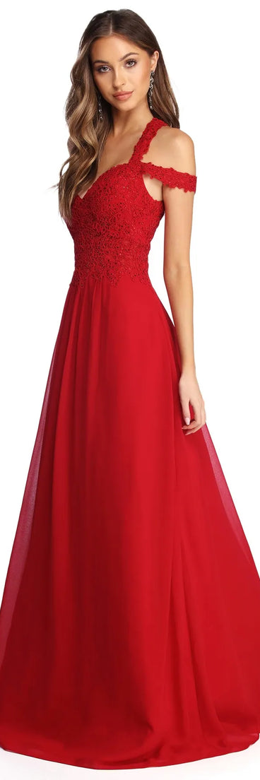 Cleo Formal Off The Shoulder Dress