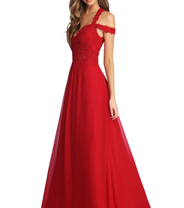 Cleo Formal Off The Shoulder Dress