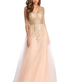 Maryanne Beaded Tulle Ball Gown