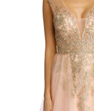 Maryanne Beaded Tulle Ball Gown