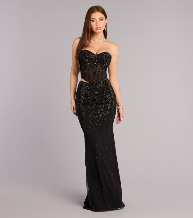 Joanna Rhinestone Two-Piece Formal Set | Windsor Joanna Rhinestone Two-Piece Formal Set | Windsor