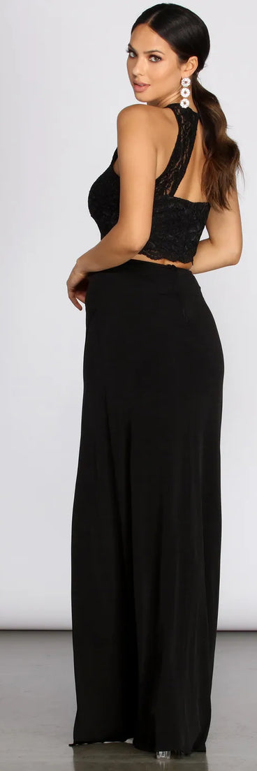 Maria Lace Two Piece Dress