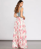 Kendra Two Piece Lace & Chiffon Dress