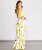 Katia Two Piece Lace & Chiffon Dress