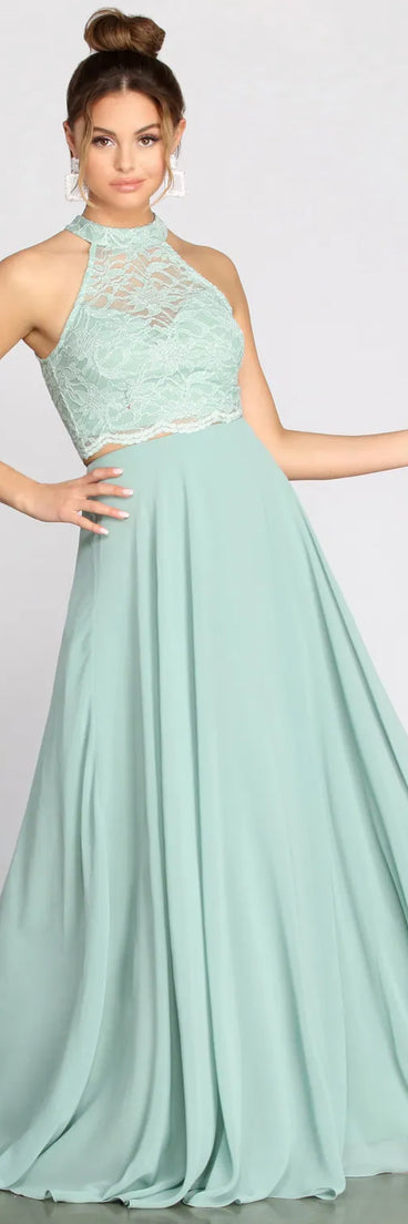 Cheryl Floral Two Piece Dress