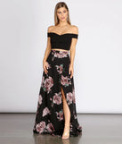 Flora Floral Two Piece Dress