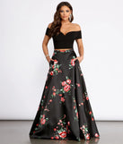 Jeanette Crepe Two Piece Floral Dress