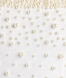 Shine with confidence, elegance, and standout style in the Chic Glamour Pearl Trim Mini Dress—a white graduation dress designed with a fresh silhouette and the latest trends.