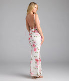 Soak up the season in the Now In Bloom Open Back Floral Maxi Dress, a ivory sundress styled for easy days, outdoor plans, and everything in between.