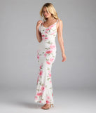 Soak up the season in the Now In Bloom Open Back Floral Maxi Dress, a ivory sundress styled for easy days, outdoor plans, and everything in between.