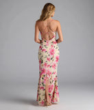 Vacay Beauty Strappy Back Floral Maxi Dress