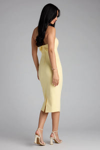 ponte knit midi dress Forever 21 Ponte Knit Midi Tank Dress Black X-Small at Amazon Women's Clothing store