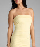 Simply Fab Ponte Knit Midi Tube Dress