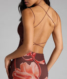 She's A Wildflower Strappy Back Maxi Dress