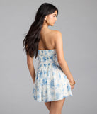 Soak up the season in the Sweetest Impression Floral Strapless Skater Dress, a white sundress styled for easy days, outdoor plans, and everything in between.