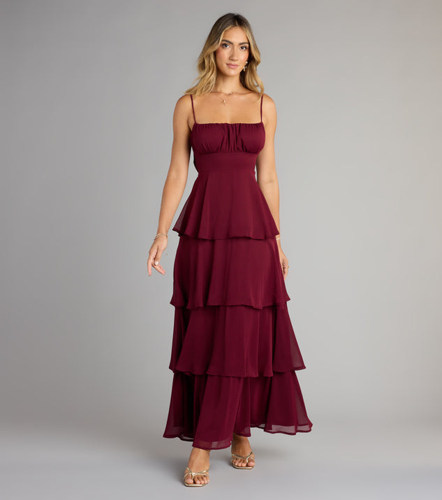 Evening Soire Chiffon Maxi Dress | Windsor Evening Soire Chiffon Maxi Dress | Windsor