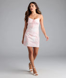 So Sweet Floral And Plaid Patchwork Mini Dress