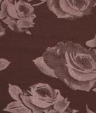 Alluring Bloom Flocked Floral Mesh Maxi Dress