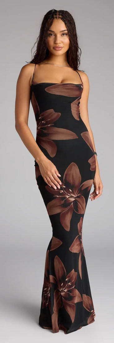 The Bloom With Grace Lace-Up Maxi Dress is your new go-to black dress—effortless, versatile, and made to update your fall style in seconds.