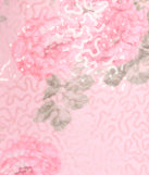 Pretty In Bloom Sequin Floral Strapless Mini Dress