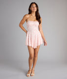 Dreamy Romance Floral Lace Skater Dress