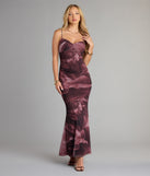 Whirlwind Romance Floral Abstract Maxi Dress