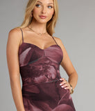 Whirlwind Romance Floral Abstract Maxi Dress