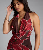 Island Muse Floral Maxi Dress