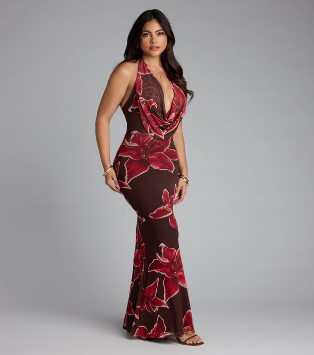 herlipto Muse Floral Cut-Out Dress - ワンピースオンライン セール