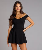 Sweetheart Spin Skater Mini Dress